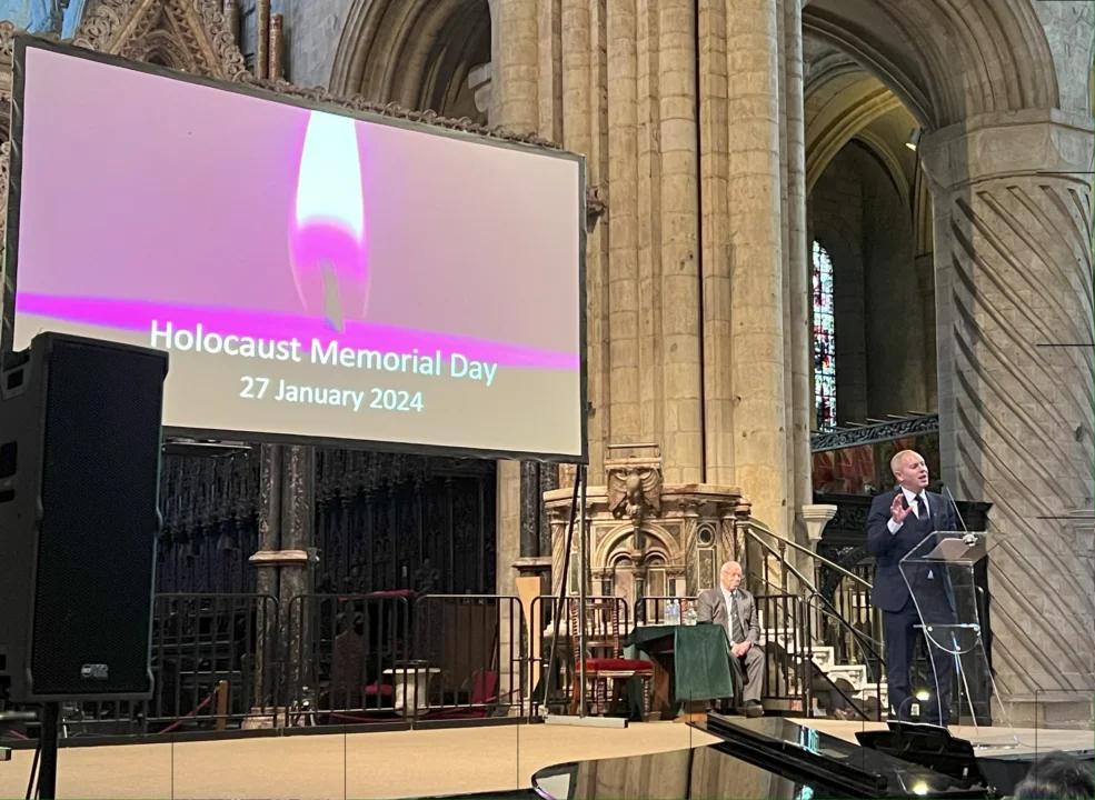 Robert Rinder MBE leads Holocaust Memorial Day commemorations - Durham ...