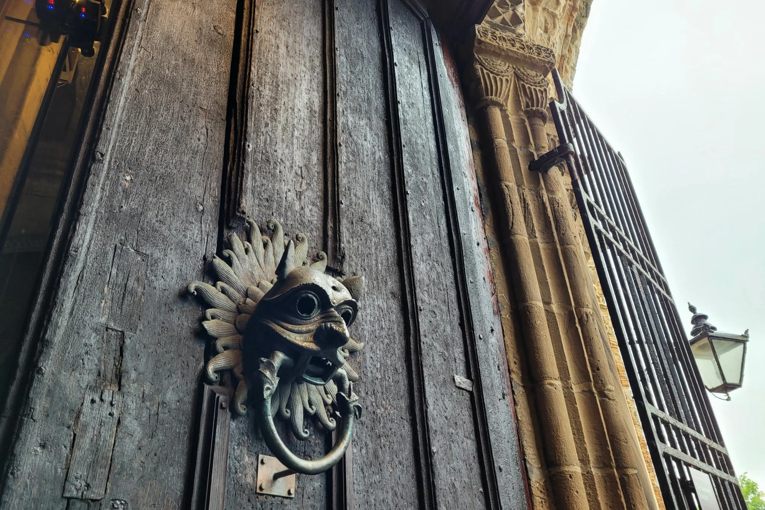 Sanctuary ring on North Door.
