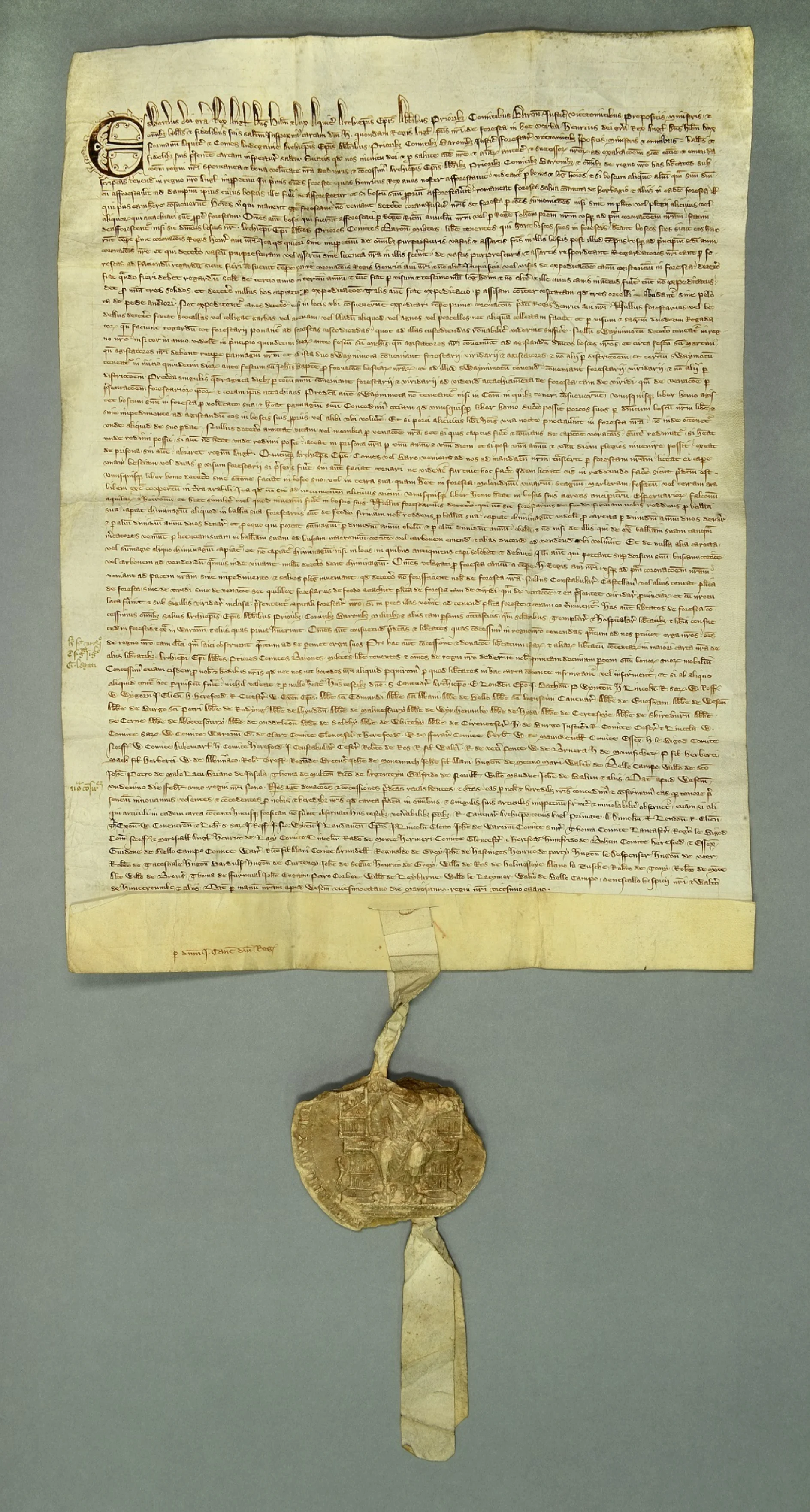 Charter Example History Magna Carta and the Charter of the Forest - Durham Cathedral